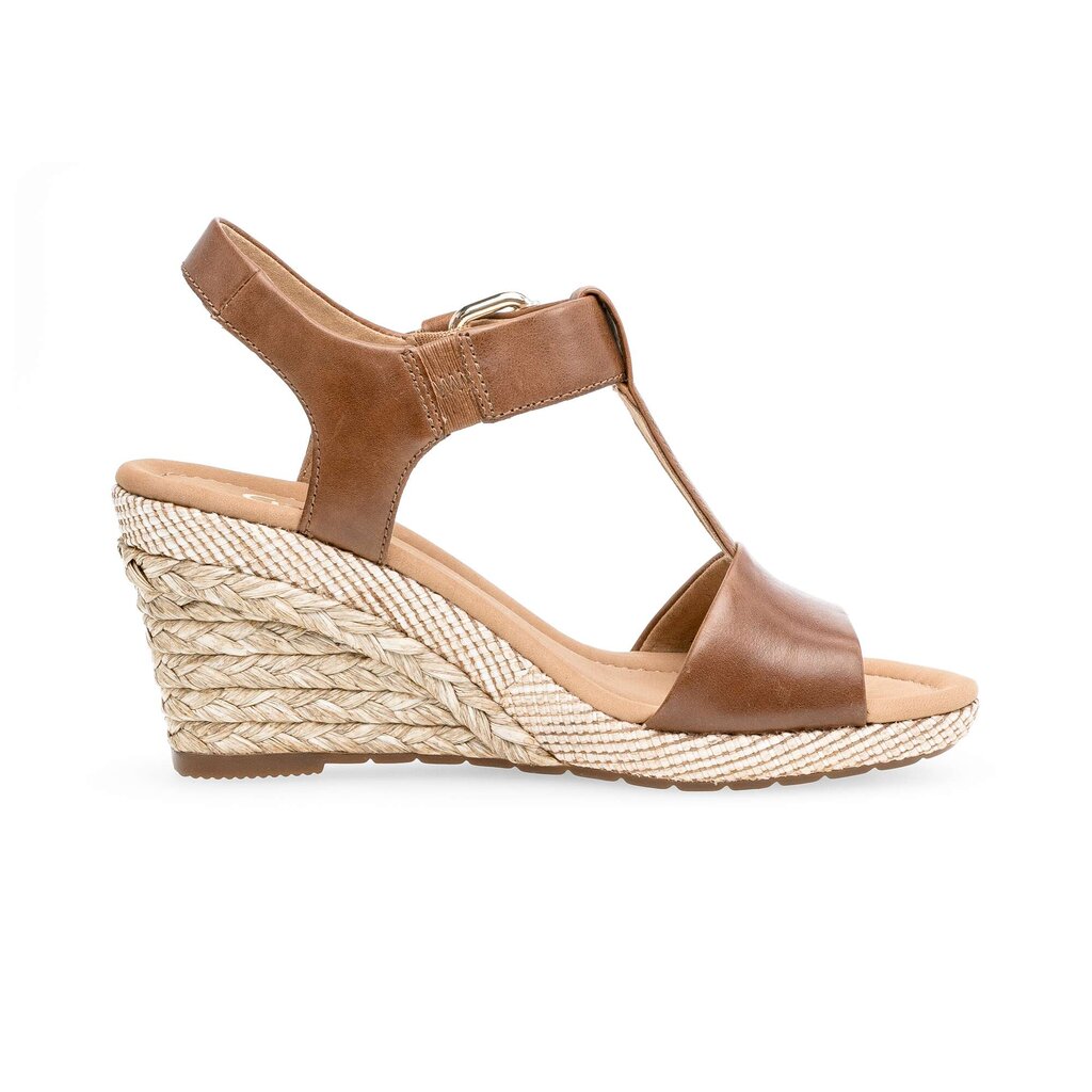 Gabor comfort Keilsandalette braun