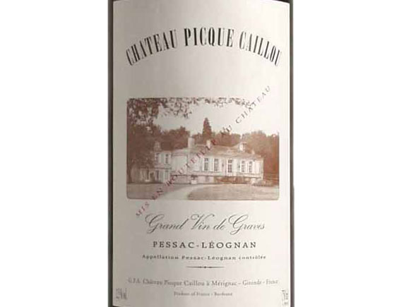 Château Picque-Caillou Rouge 2021 Bordeaux Pessac-Léognan