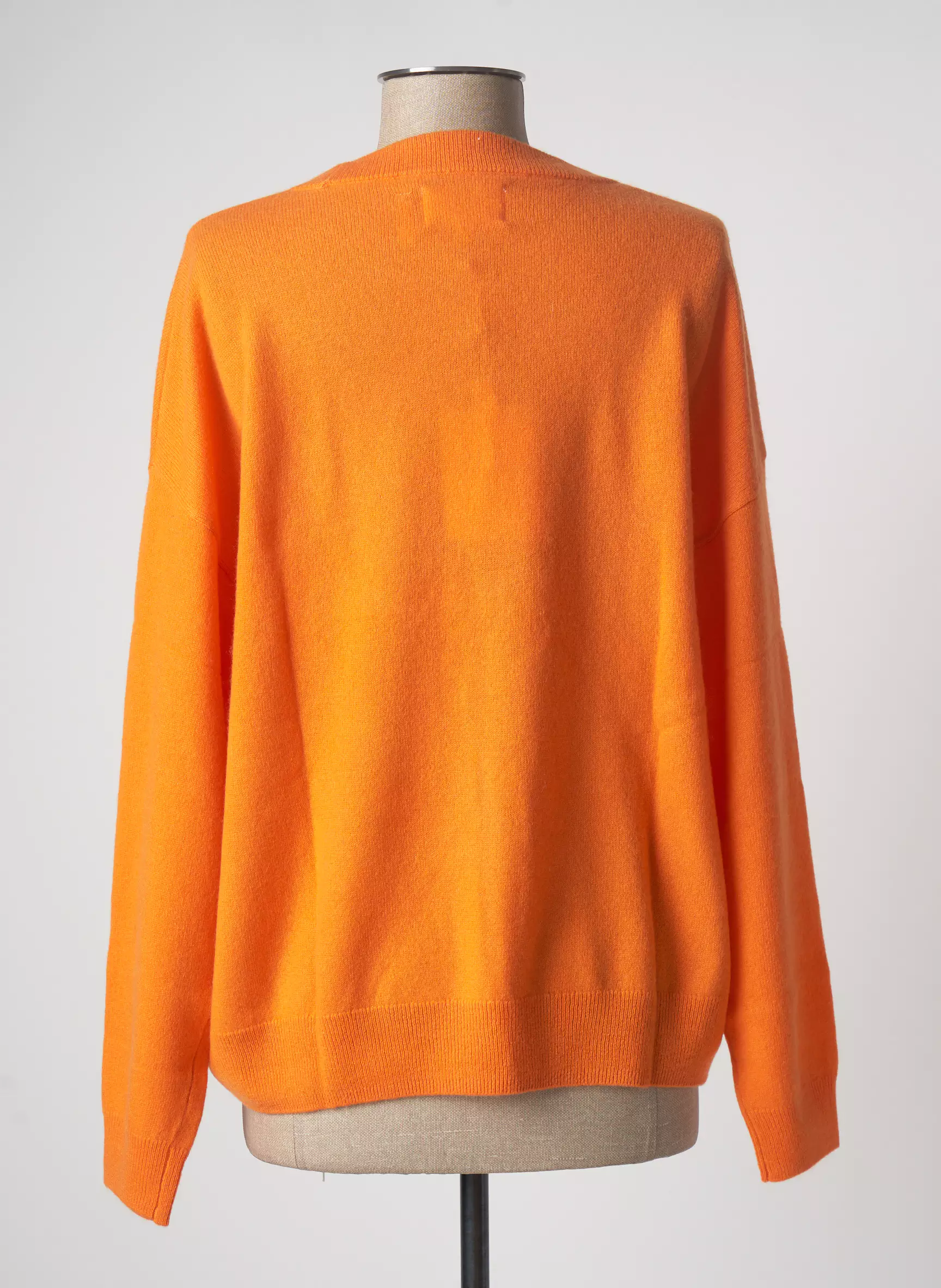 Les Tricots De Lea Pulls Femme couleur orange
