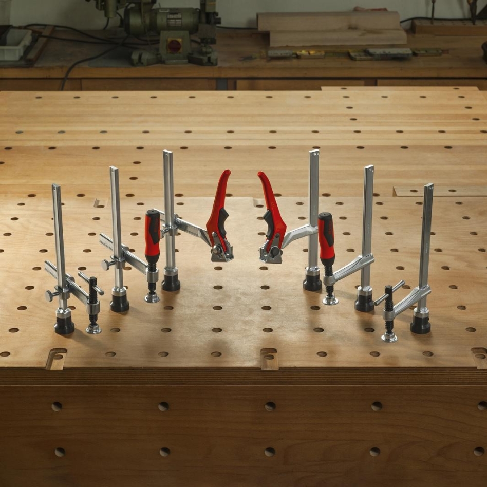 Bessey TWV16-20-15-2K Spannelement für Werkbank 30-150 mm