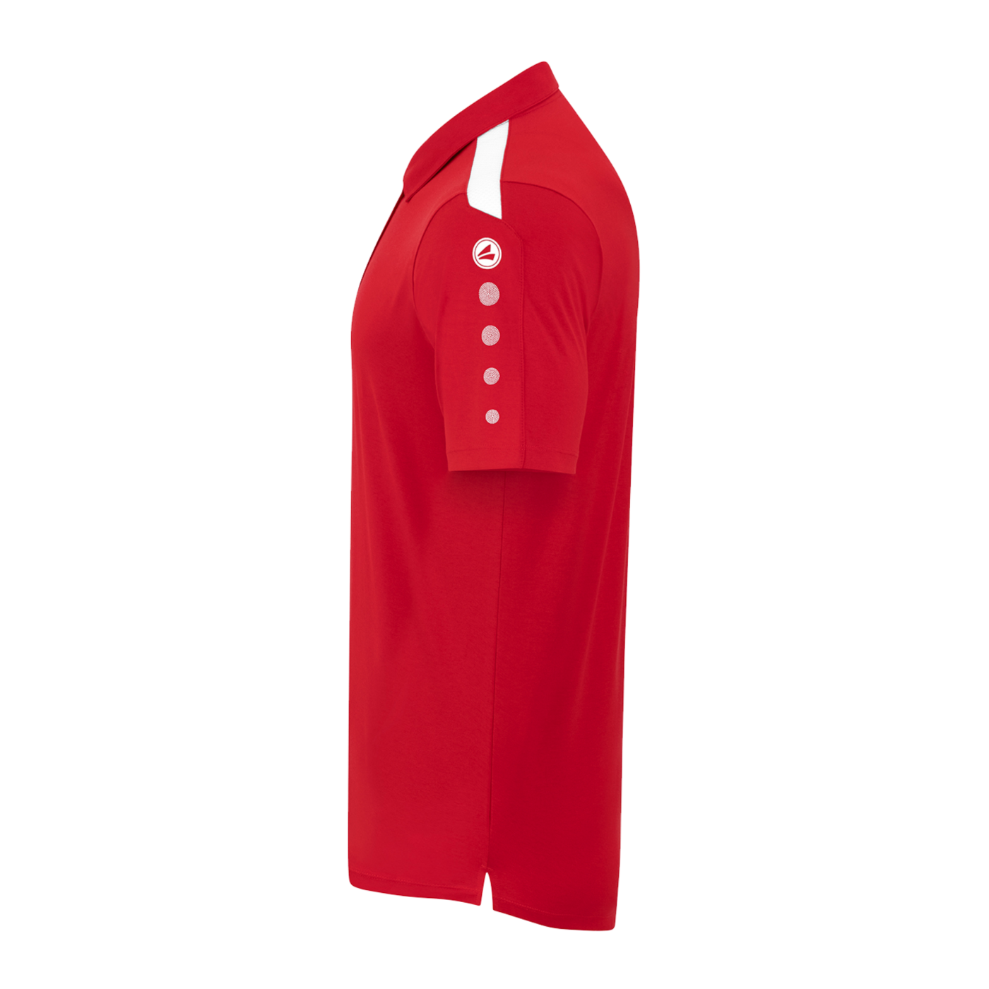 JAKO Power Poloshirt Kids Rot Weiss F100