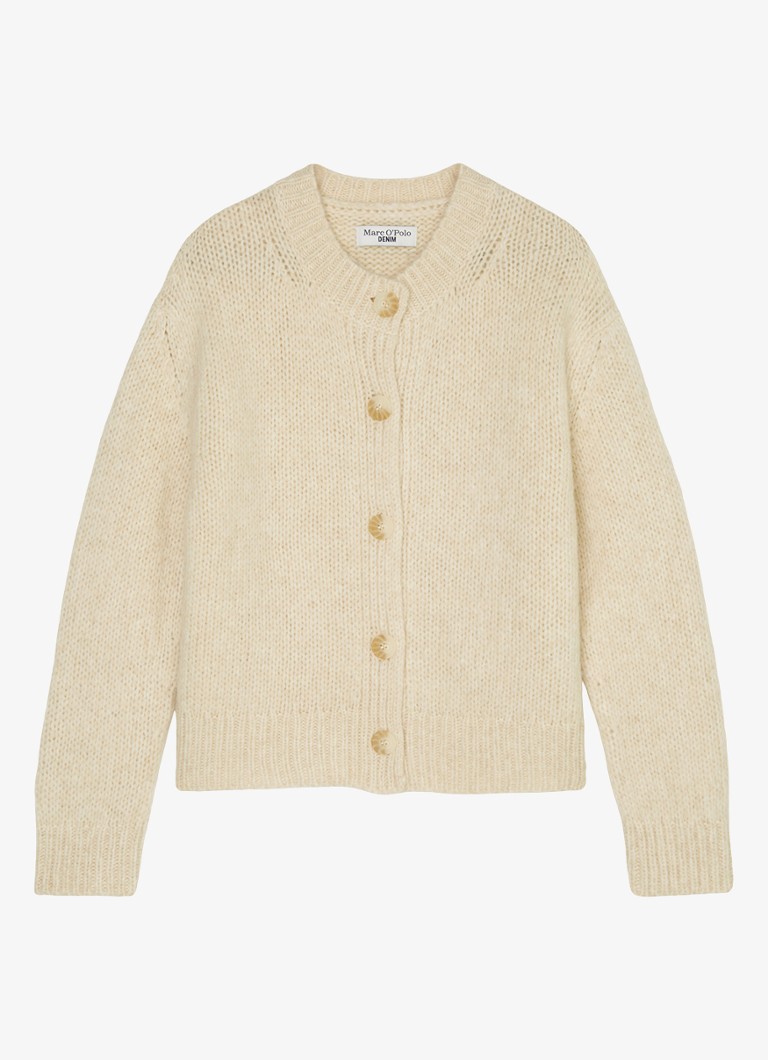 Vestă din denim Marc O'Polo Razor Fine Knit