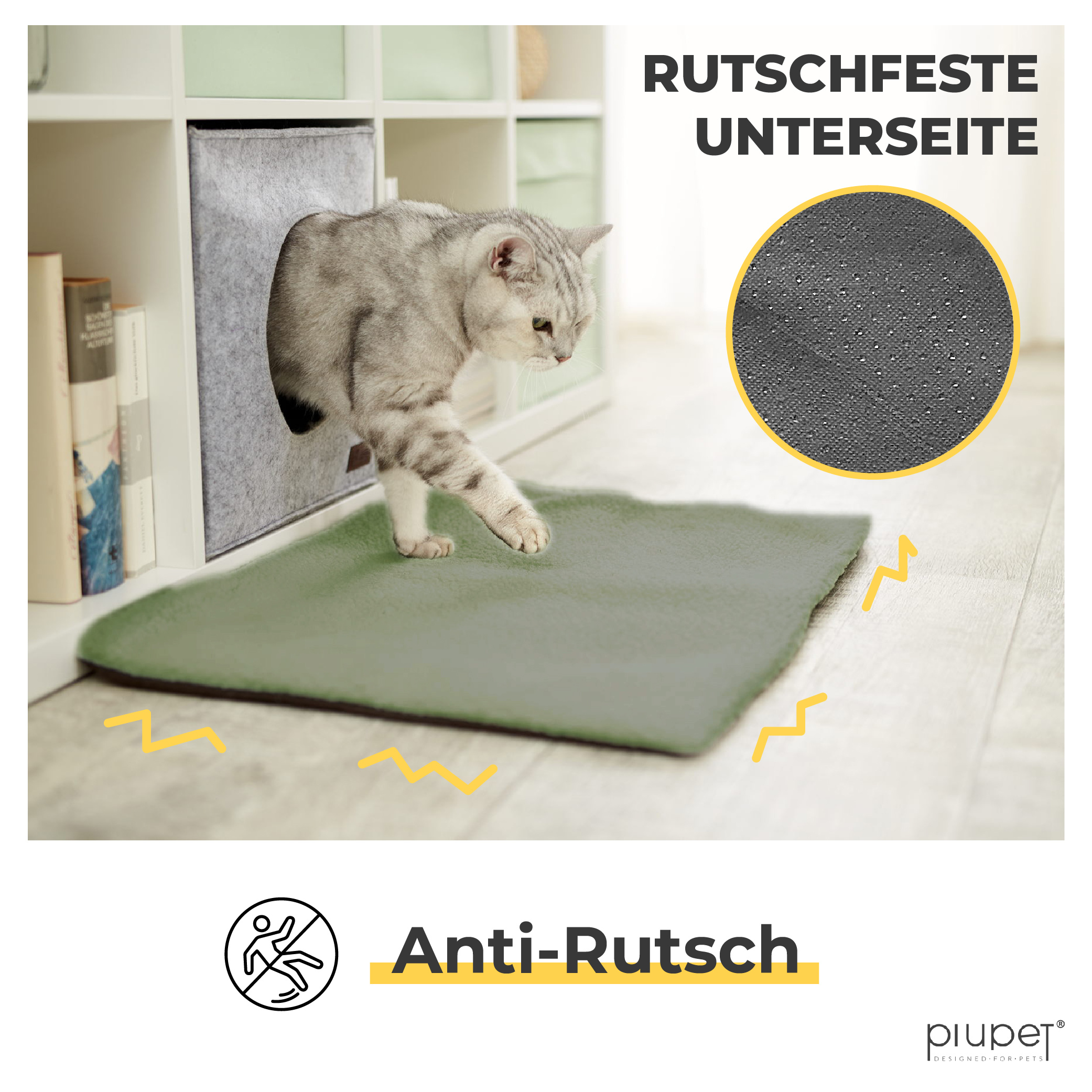 PIUPET Katzendecken & Katzenmatten PIUPET Selbstwärmende Decke