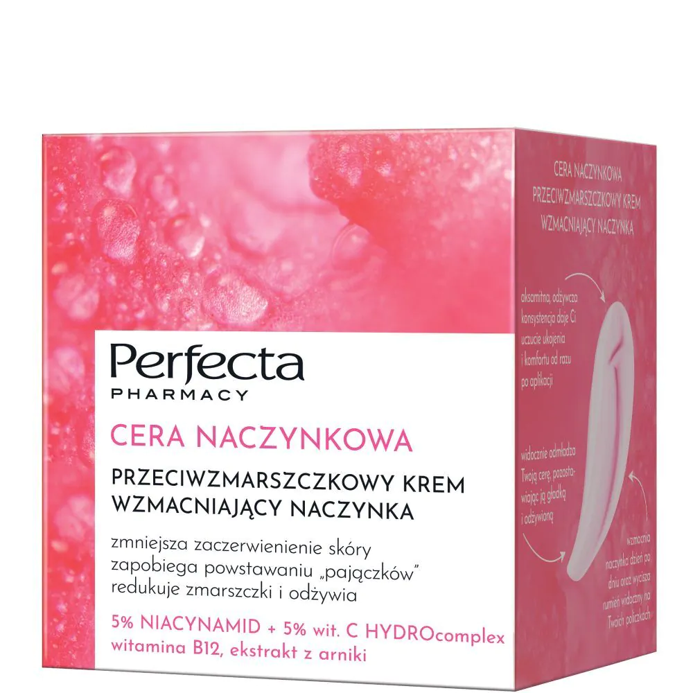 „Perfecta“ kremas nuo raukšlių, stiprinantis kraujagysles