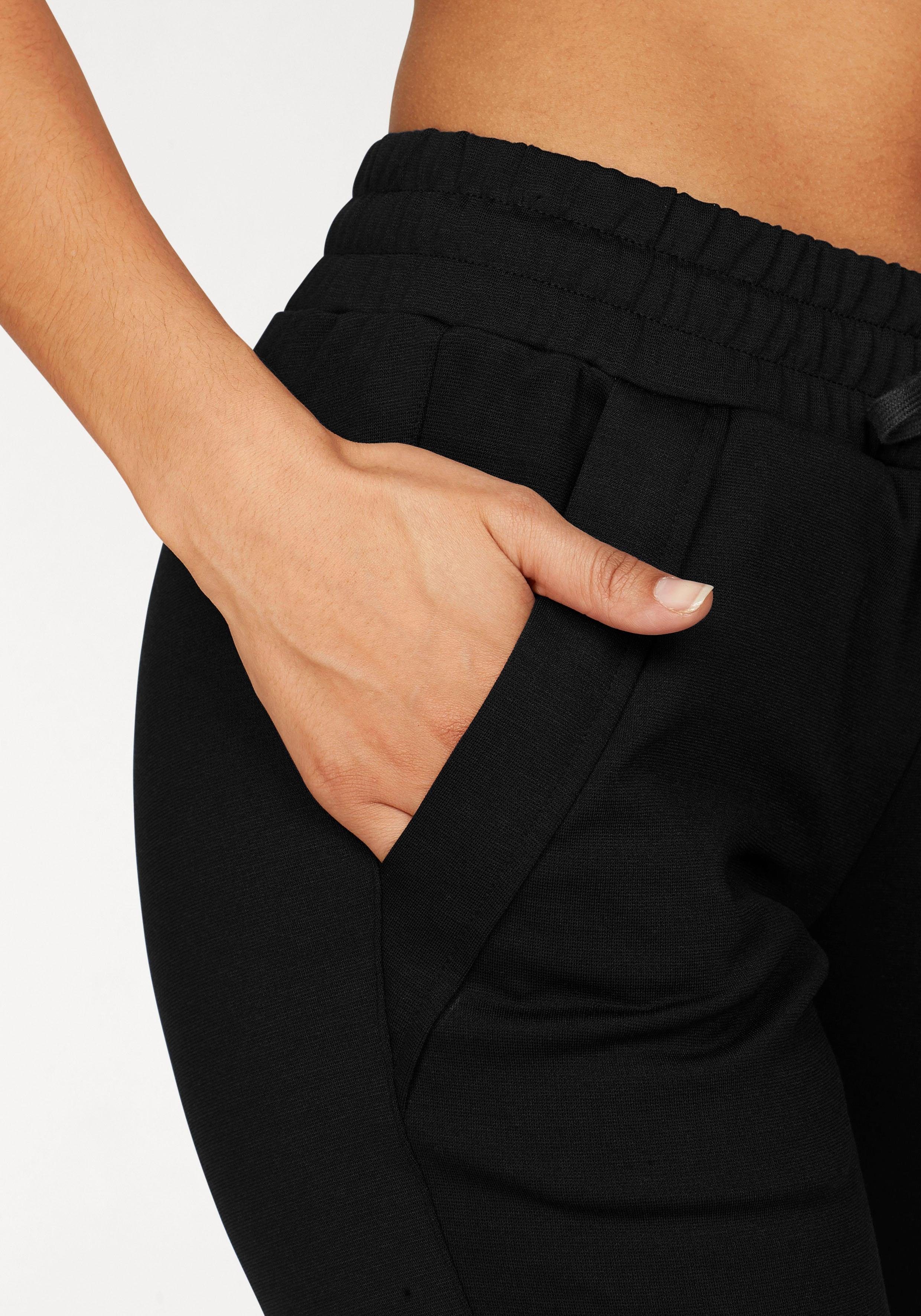 Bench. Loungewear Relaxhose mit schmalem Bein und Zipper am Saum, Loungewear, Loungeanzug