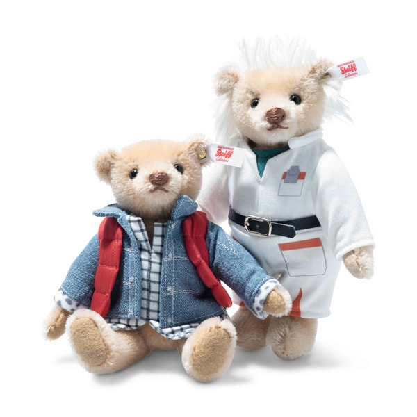 Back to the Future Teddybären Set, 15 cm, mehrfarbig