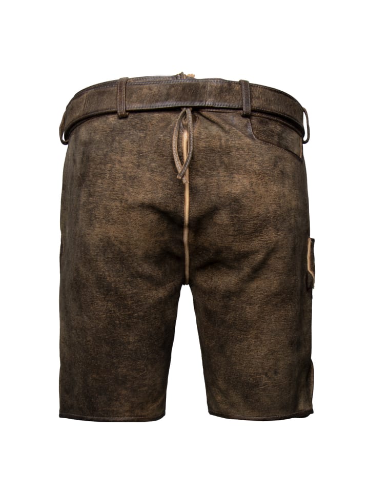 Spieth & Wensky Lederhose Wayen in braun günstig kaufen