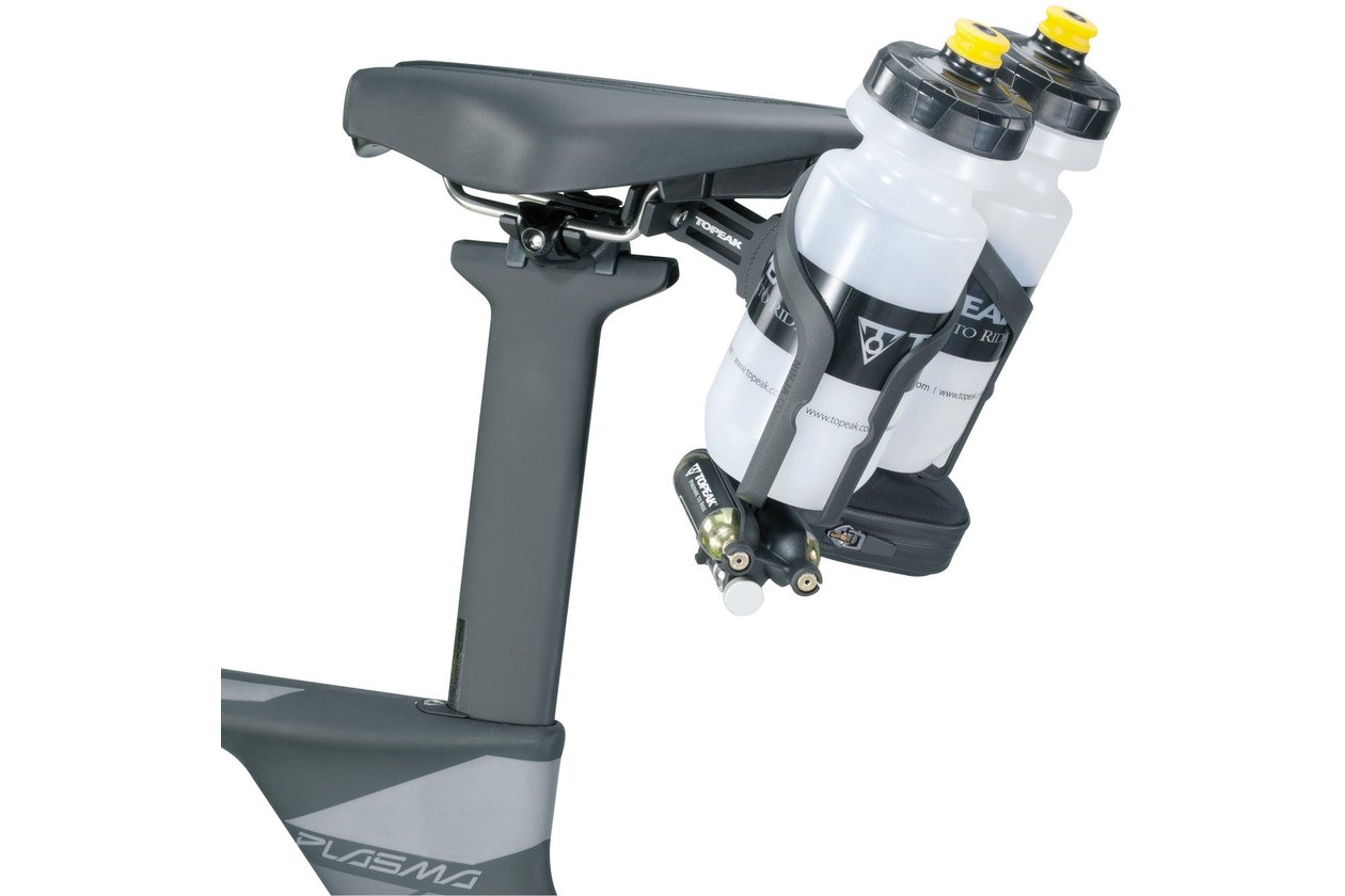 Topeak Omni-BackUp Elite Aero-Sattel Halterung fu00fcr Flaschenhalter