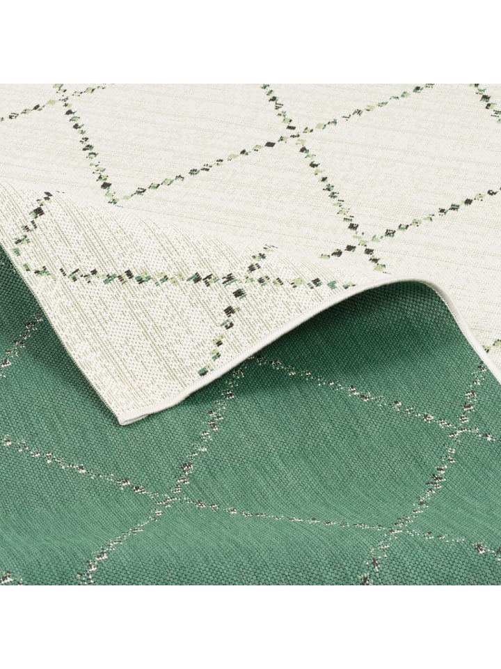 Pergamon In- und Outdoor Teppich Carpetto Rauten in Creme günstig kaufen