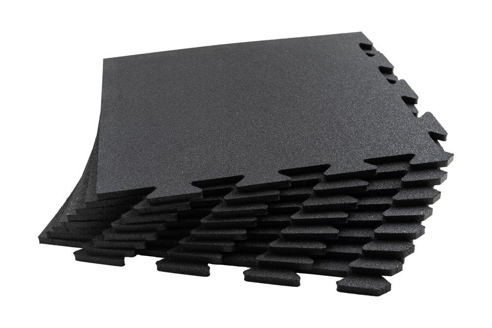 Sporttrend 24 Bodenmatte Gummi XS, Schutzmatte Bodenschutzmatte Fitnessmatte Sportmatte Trainingsmatte Yogamatte Übungsmatte Unterlegmatte Turnmatte Puzzlematte Bodenmatte