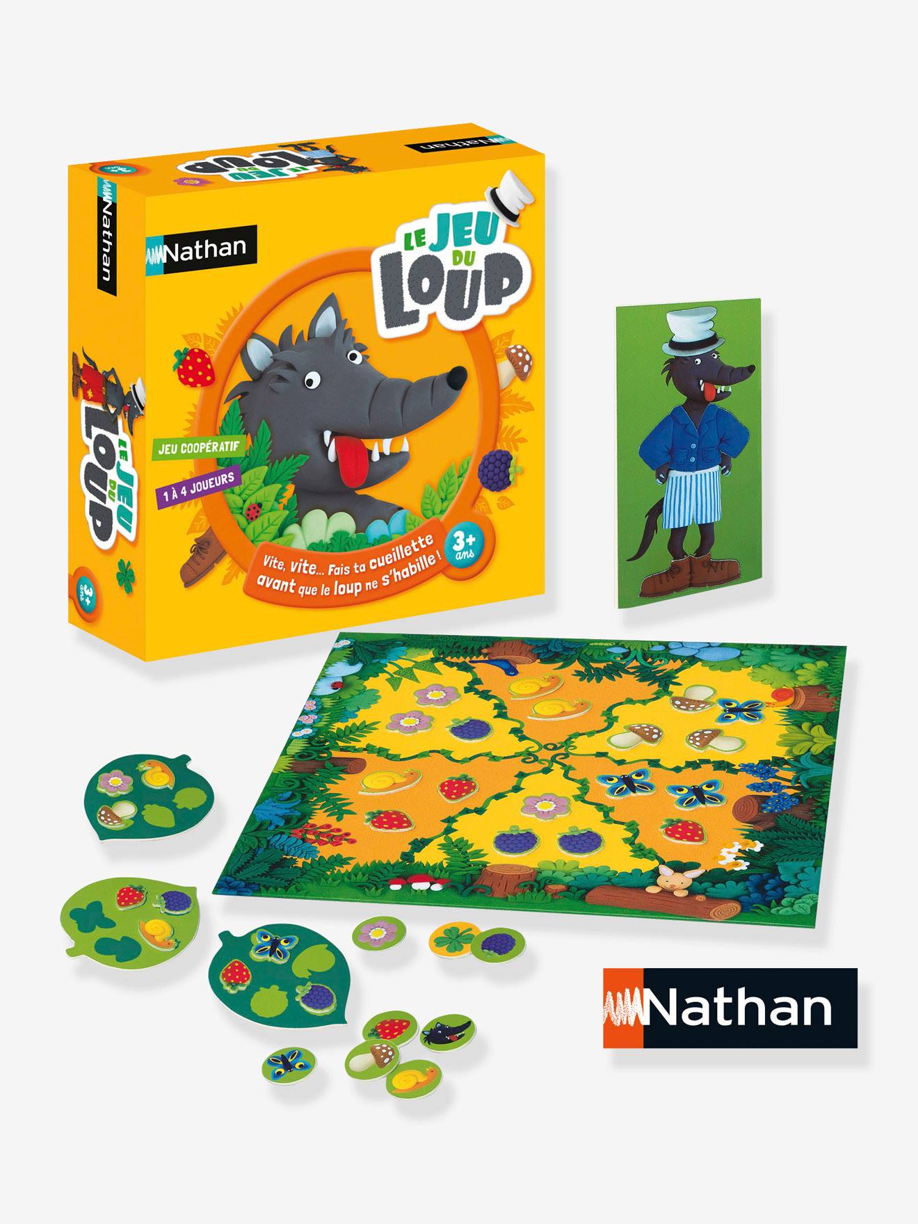 Le jeu du loup NATHAN jaune