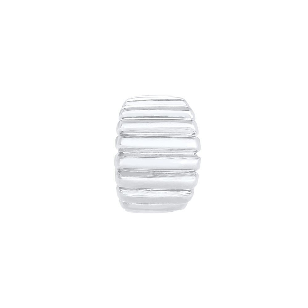 Elli Elli Boucles d'Oreilles Earcuff femme simple relief rainuré en argent sterling 92 Boucles d'oreilles