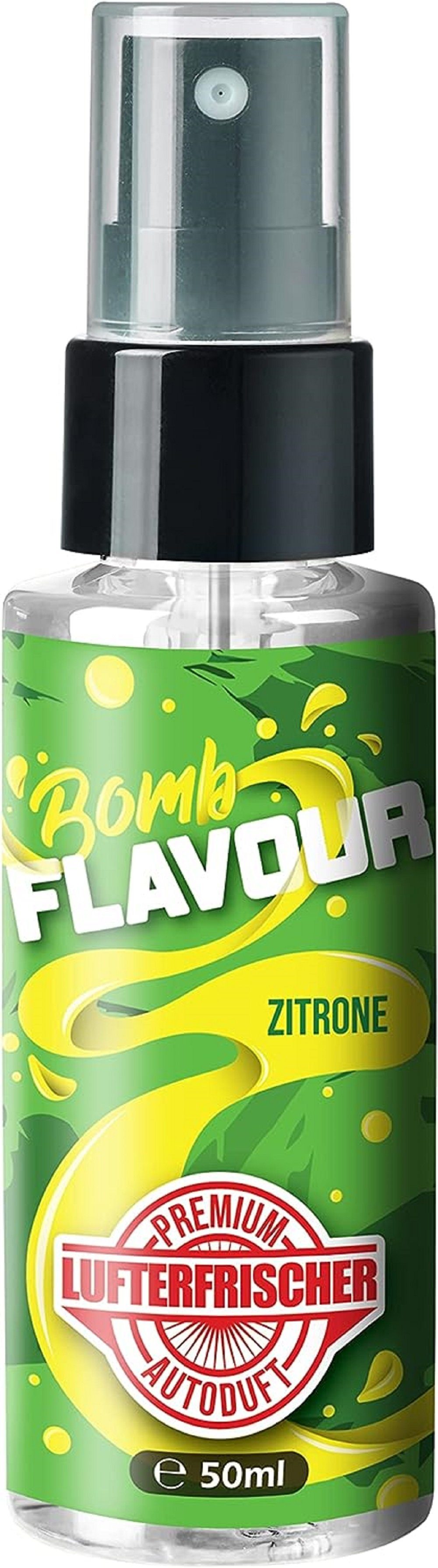 ShinyChiefs Raumduft Flavour Bomb - ZITRONE 50ml Premium Lufterfrischer Auto (1-St)