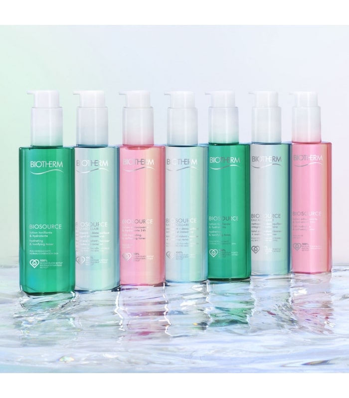BIOTHERM-LAIT DEMAQUILLANT PEAUX SECHES BIOSOURCE-Lait démaquillant et adoucissant