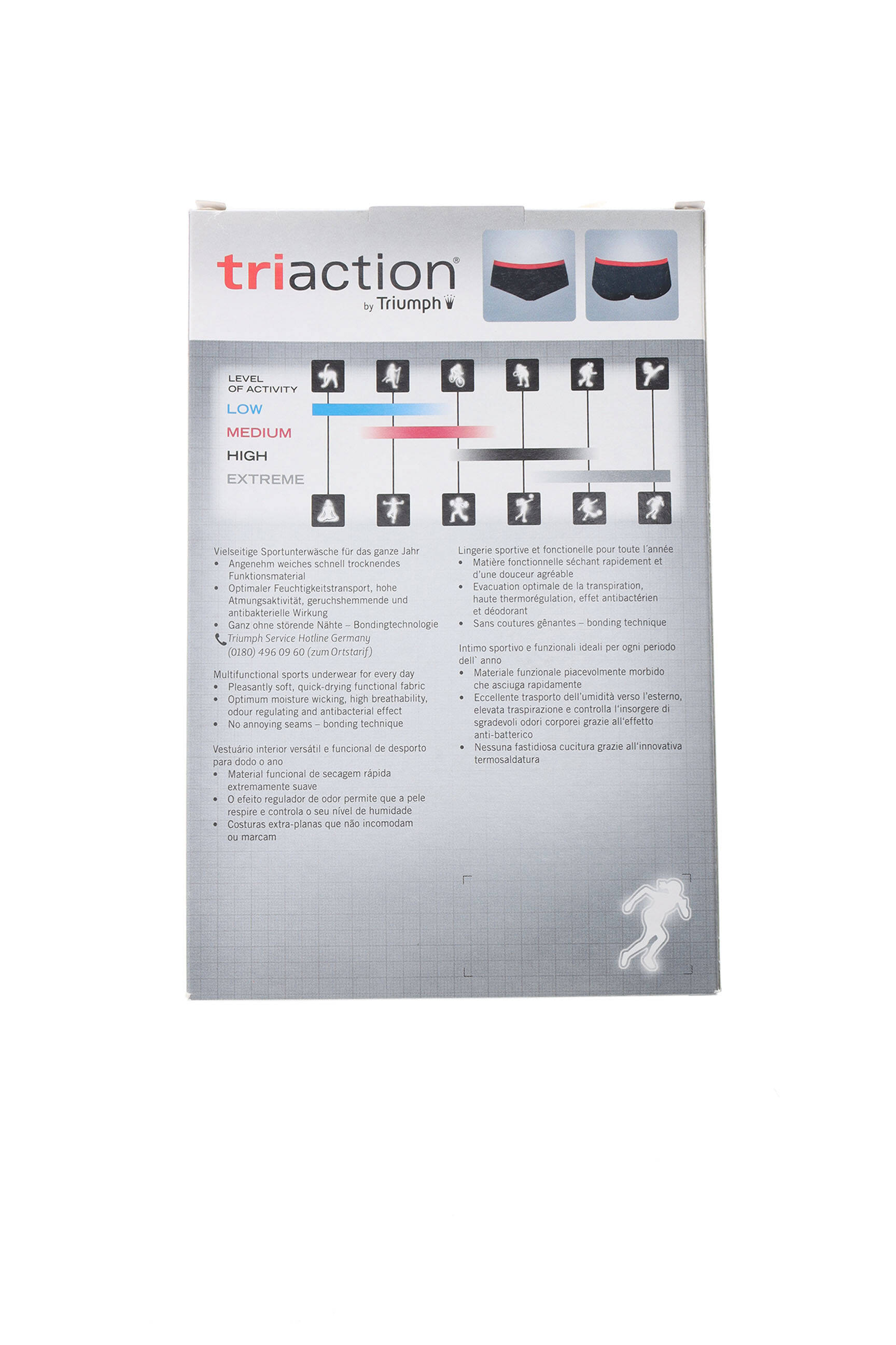 Triaction By Triumph Culottes Femme couleur bleu