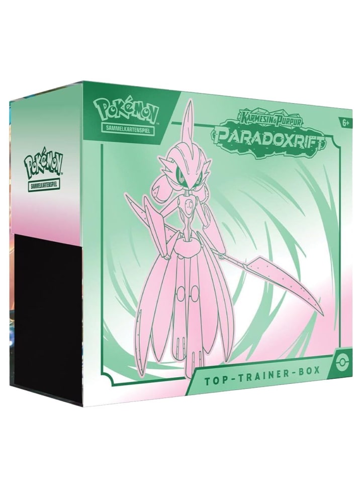 Pokémon Top-Trainer-Box Eisenkrieger | Pokemon Sammel-Karten Kollektion deutsch günstig kaufen onesize