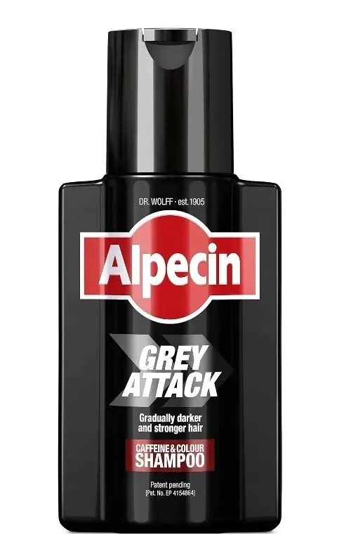 Alpecin Grey Attack Koffein & Farve Shampoo