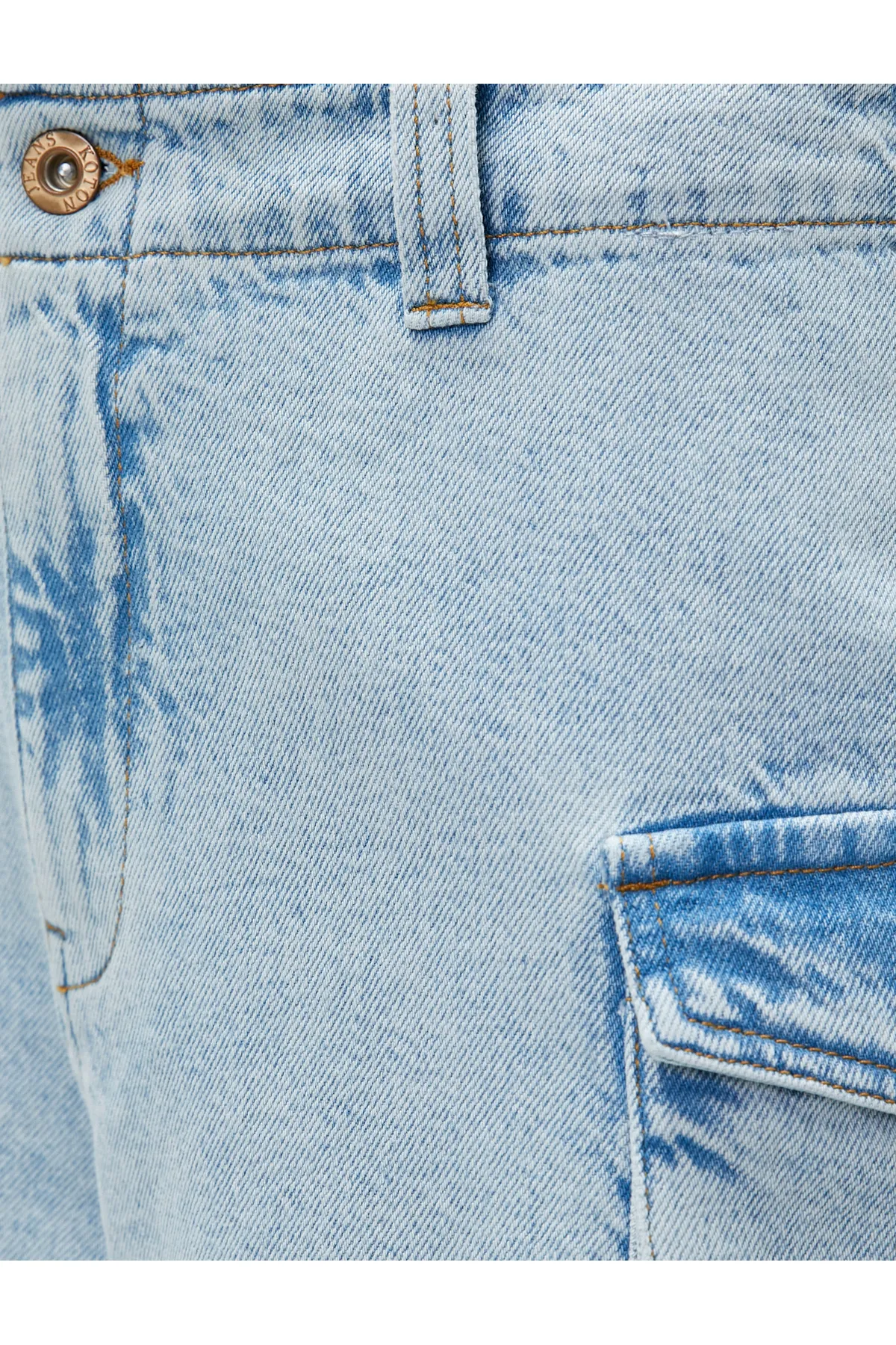 Koton  Cargo-Jeans mit hoher Taille – Bianca Jeans