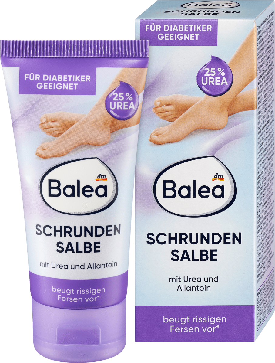 Fußcreme Schrundensalbe 25% Urea, 50 ml