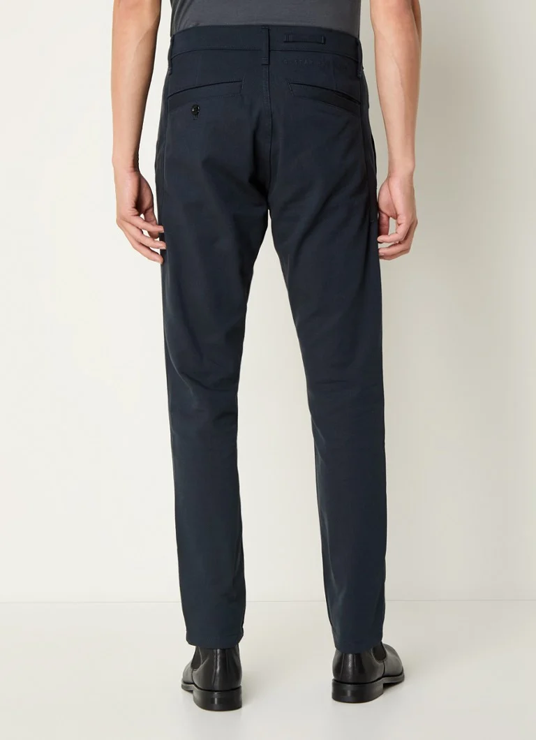 Pantaloni chino G-Star RAW Bronson Slim Fit cu buzunare laterale