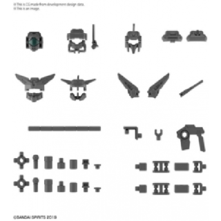 Gundam - 30MM 1/144 Option Parts Set 6 (Customize Heads A)