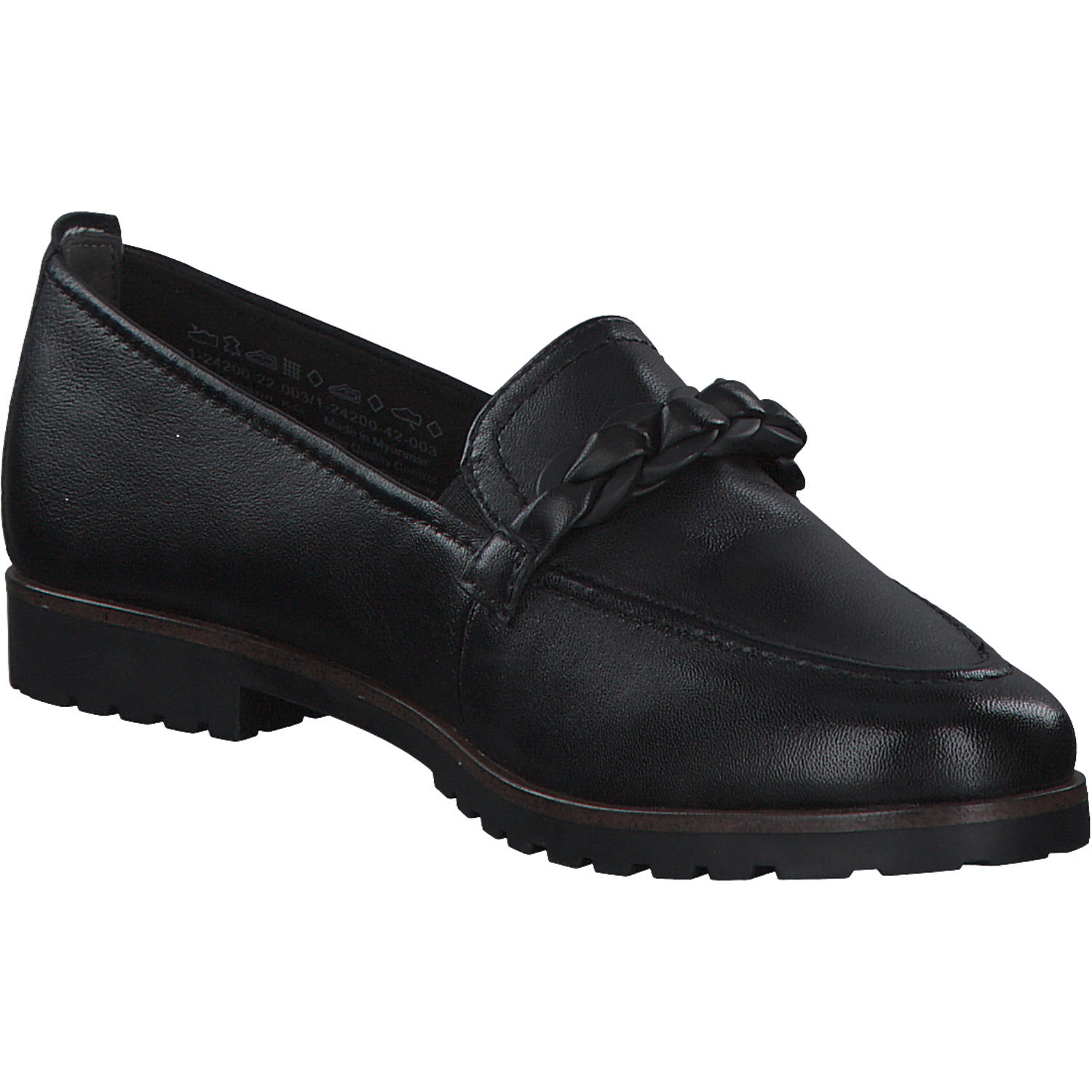 Tamaris 24200, Mokassins, Damen, Schwarz
