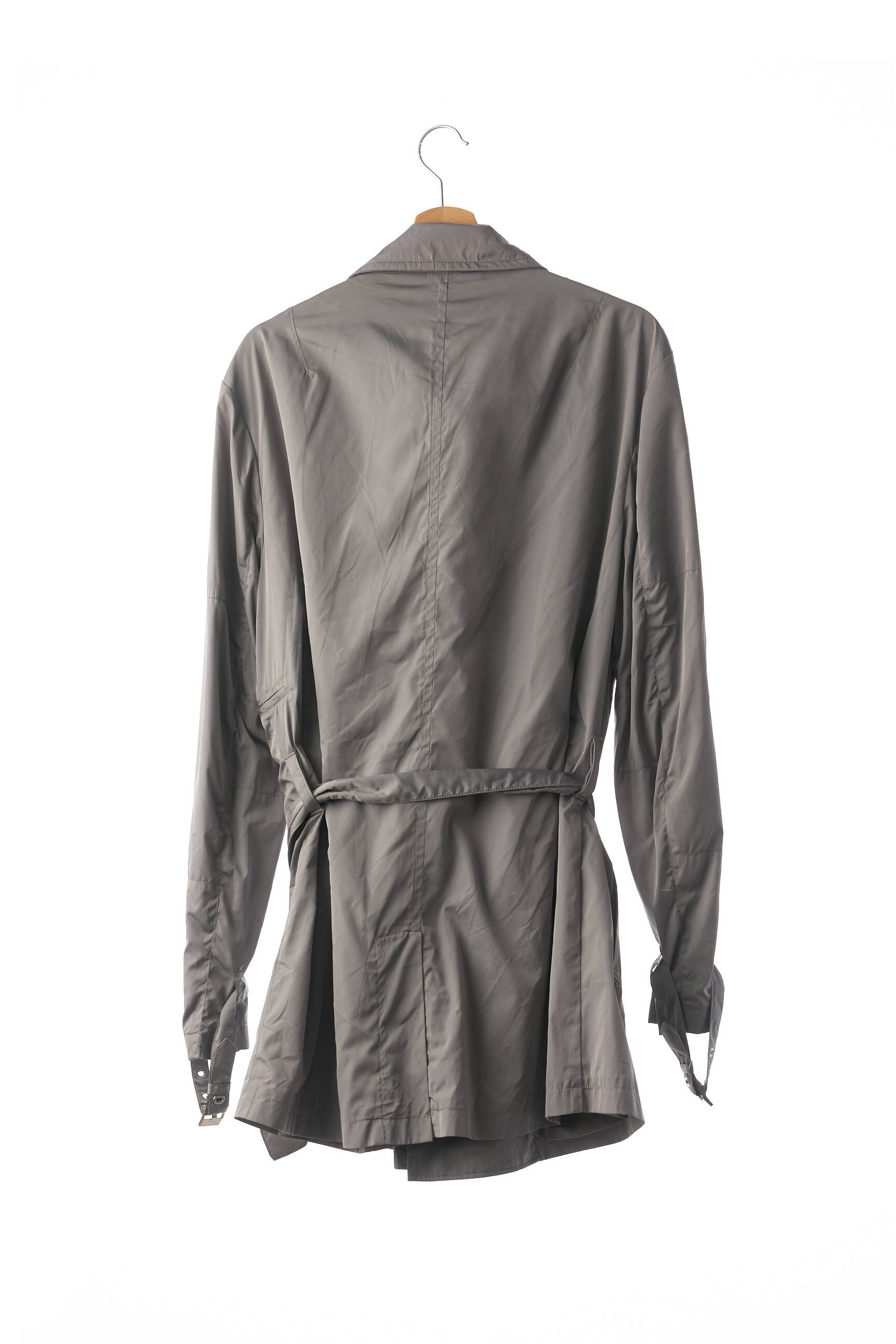 Ralph Lauren Impermeables Trenchs Femme couleur gris