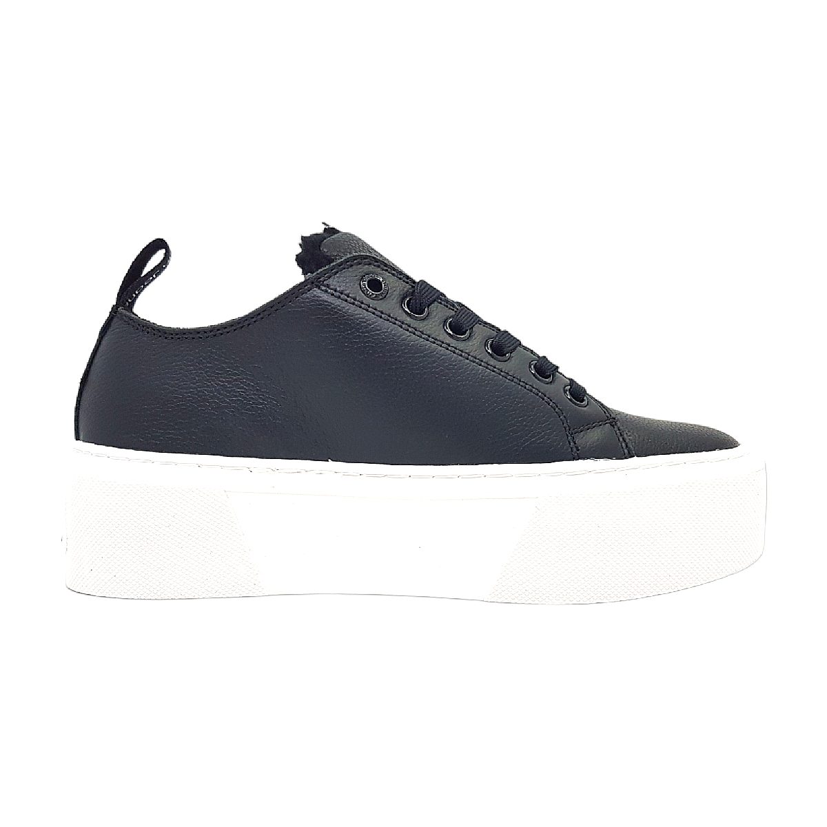 Calvin Klein Cupsole Flatform Low WL YW0YW01107BEH Schwarz BEH- Black/Bright White