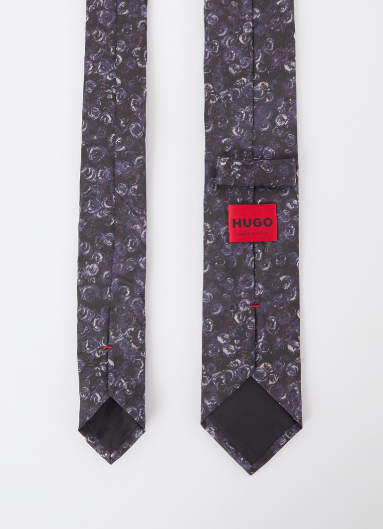 Cravată HUGO BOSS cu imprimeu floral