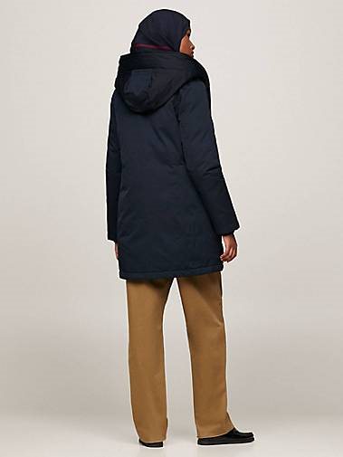 TOMMY HILFIGER Damen Parka mit Kapuze