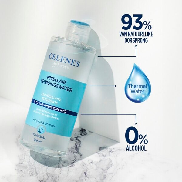 Celenes By Sweden Micelárna čistiaca voda 250 ml, mastná a zmiešaná pleť