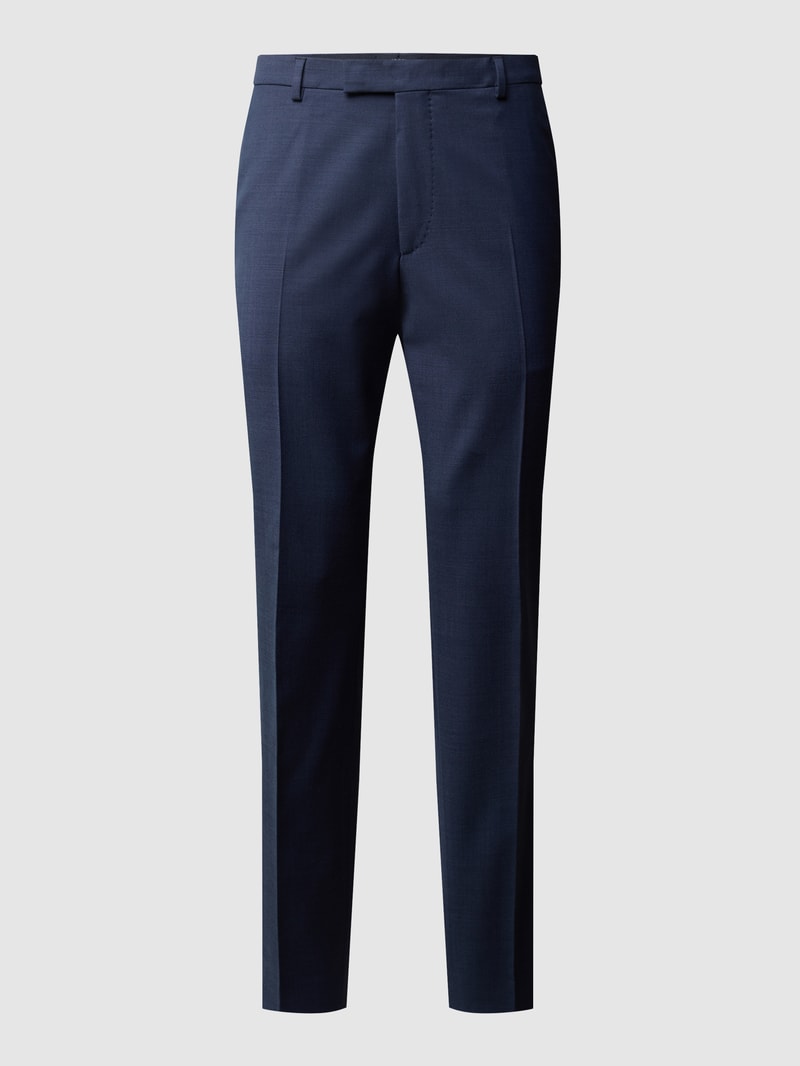 Modern Fit Anzughose mit Stretch-Anteil Modell 'Brad' in blau