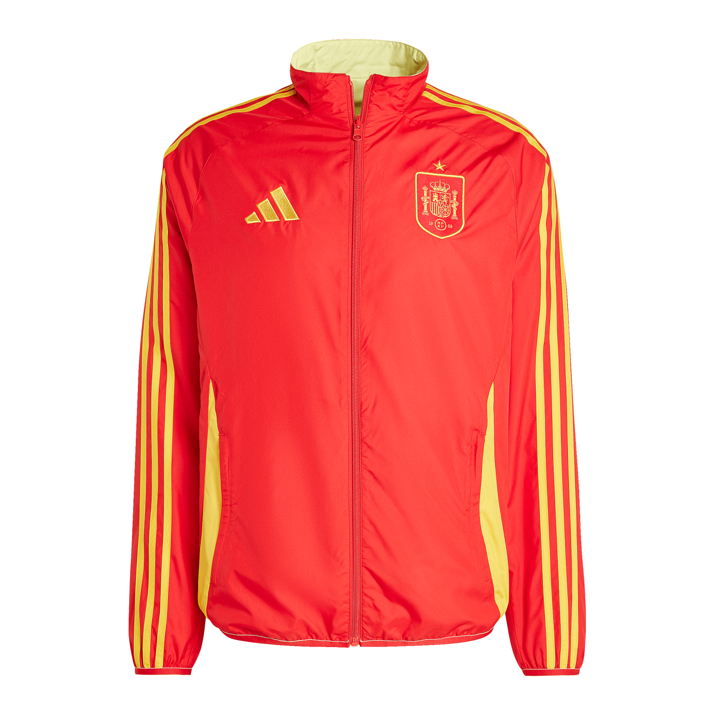 adidas Spanien Anthem Jacke Rot EM 2024