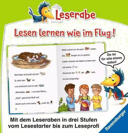 Leserabe - Vor-Lesestufe: Wilma und ihr Hund Wuff
