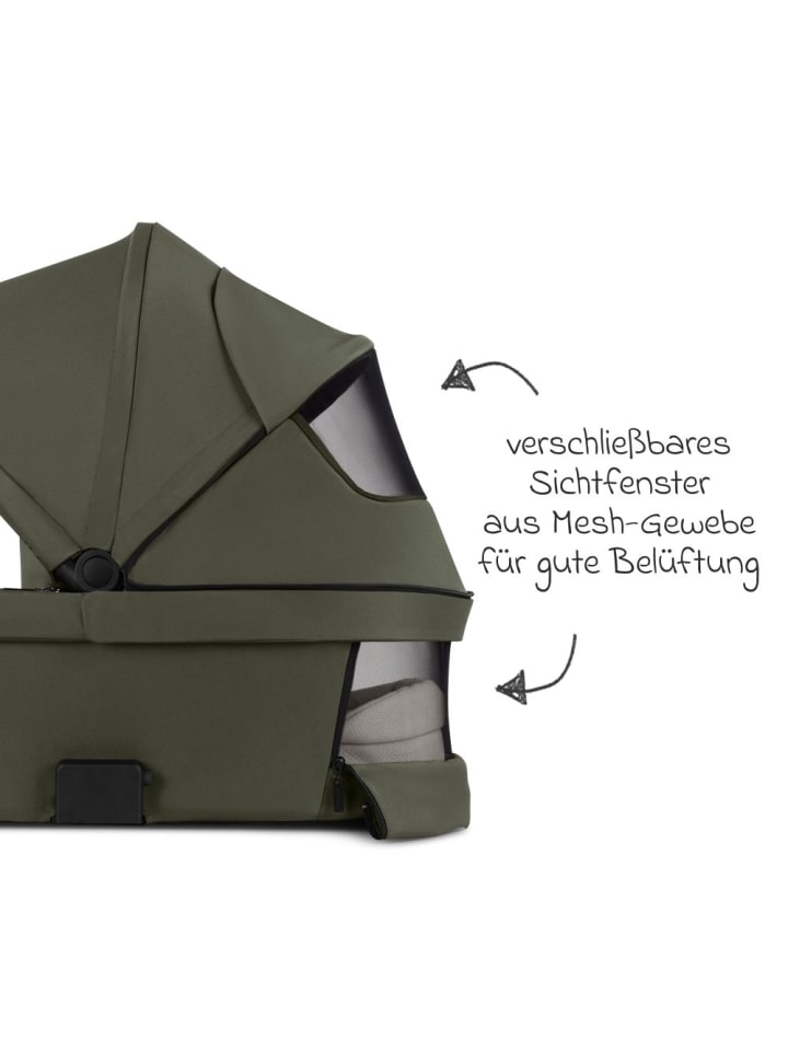 ABC-Design Kombi-Kinderwagen Salsa 5 Run - inkl. Babywanne, in gruen günstig kaufen onesize