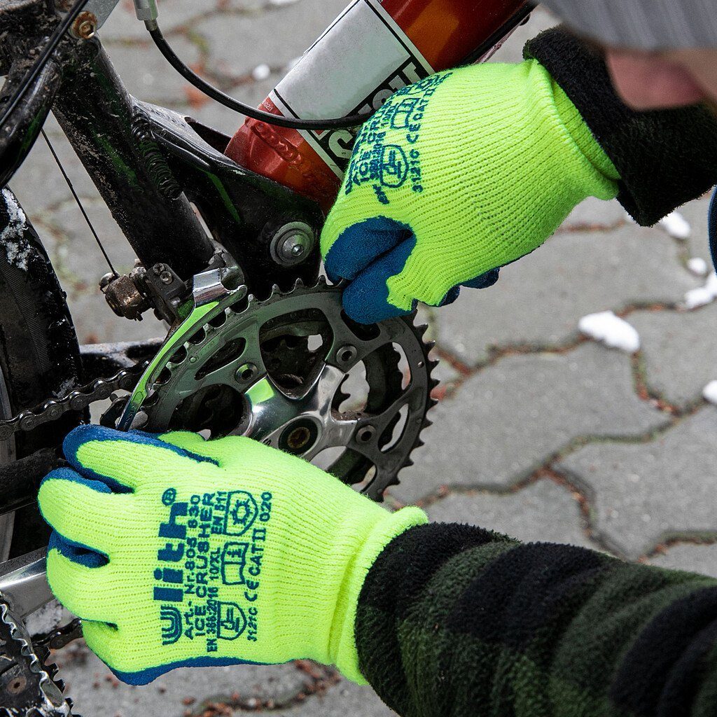 alca Arbeitshandschuhe Arbeitshandschuhe Winterhandschuh Schutzhandschuhe Winter gefüttert