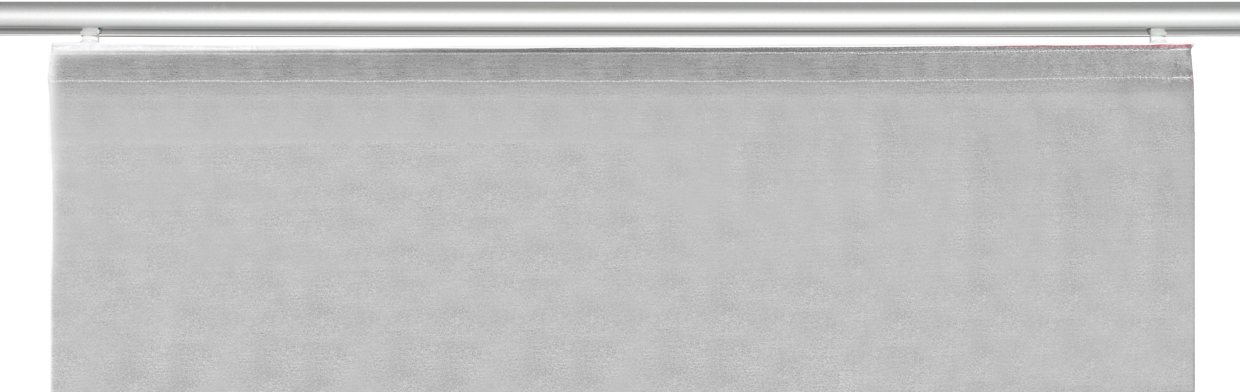 Schiebegardine RAWLINS, HOME WOHNIDEEN, Klettband (1 St), blickdicht, HxB: 245x60, inkl. Befestigungszubehör