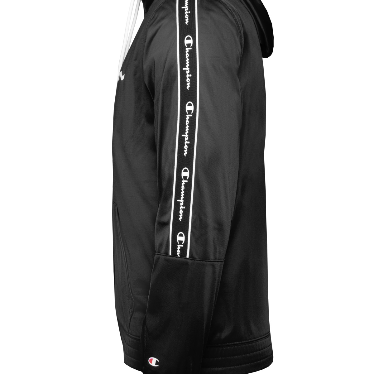 Champion Hooded Full Zip Sweatjacke schwarz