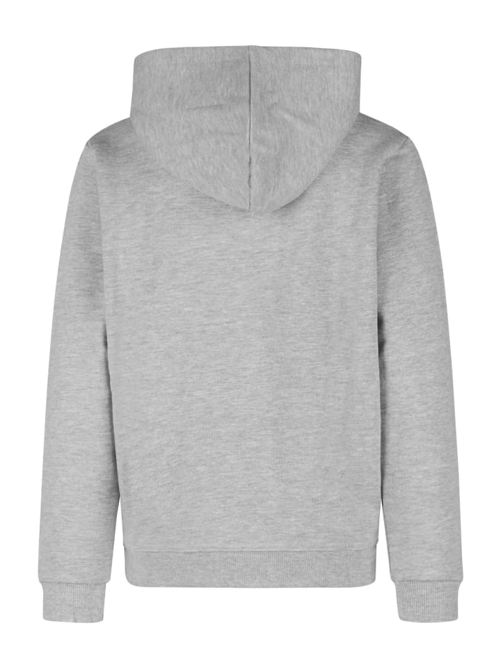 SCHIETWETTER Kinder Hoodie Toni Möwe in grey mel/neon green günstig kaufen