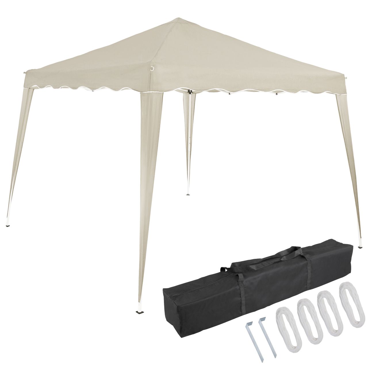 Casaria Faltpavillon Capri - Popup 3x3m beige