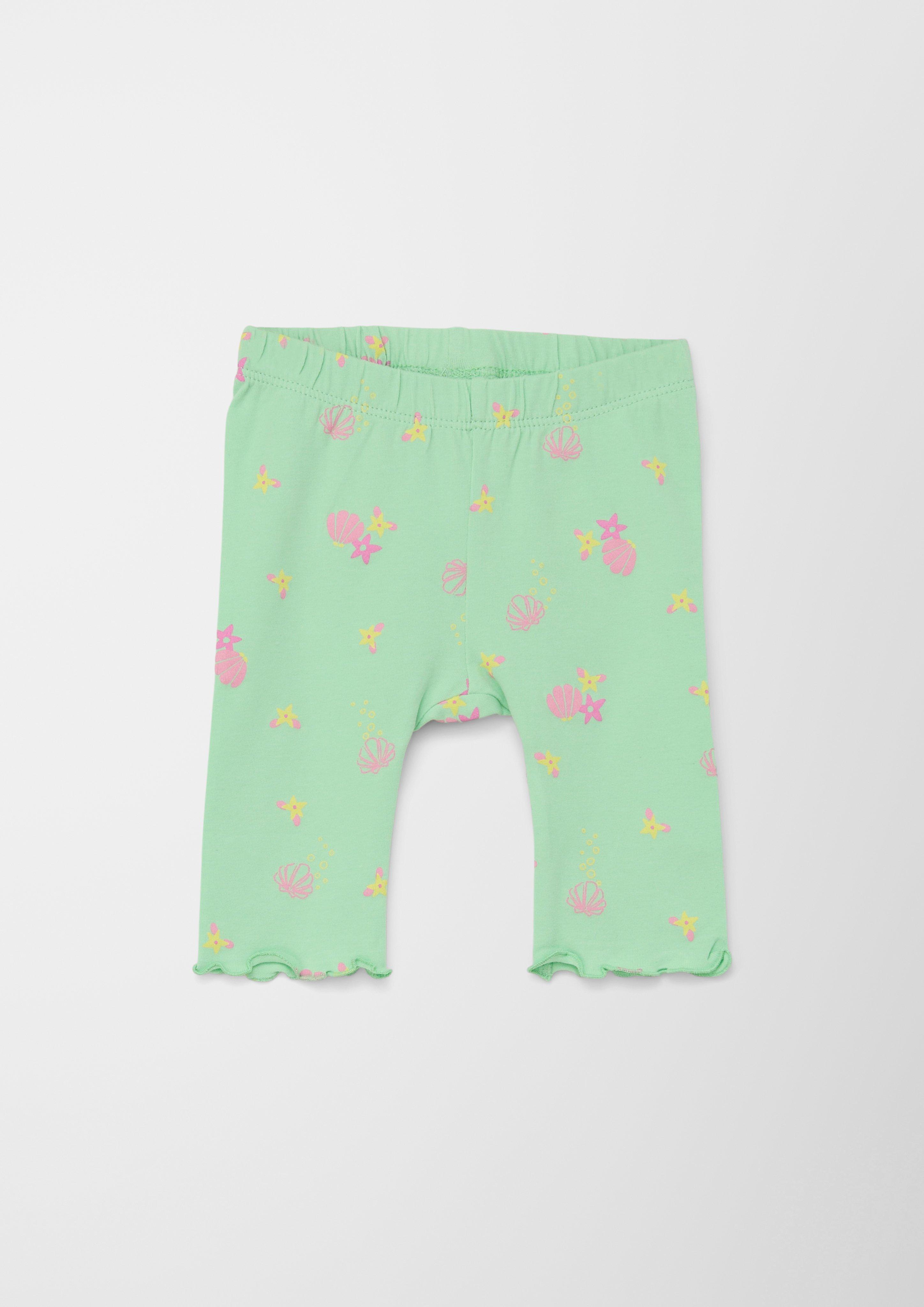 Capri-Leggins aus Baumwollstretch  2131462-73A1