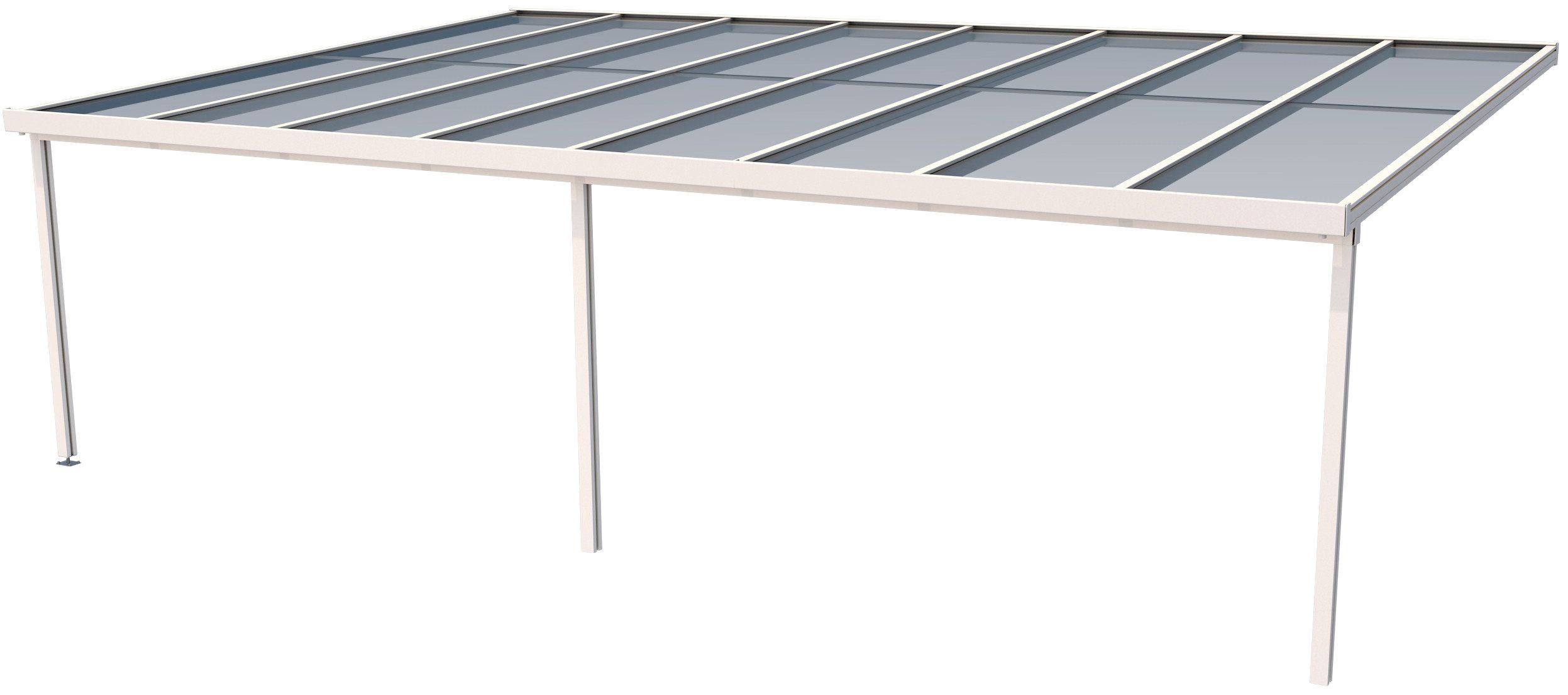 GUTTA Terrassendach Premium, BxT: 812,5x506 cm, Bedachung Dachplatten, BxT: 813x506 cm, Dach Acryl bronce