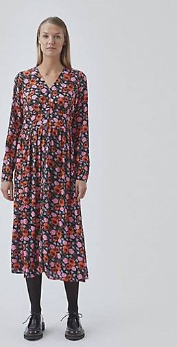 Modström Damen Kleid BON MD LONG PRINT DRESS