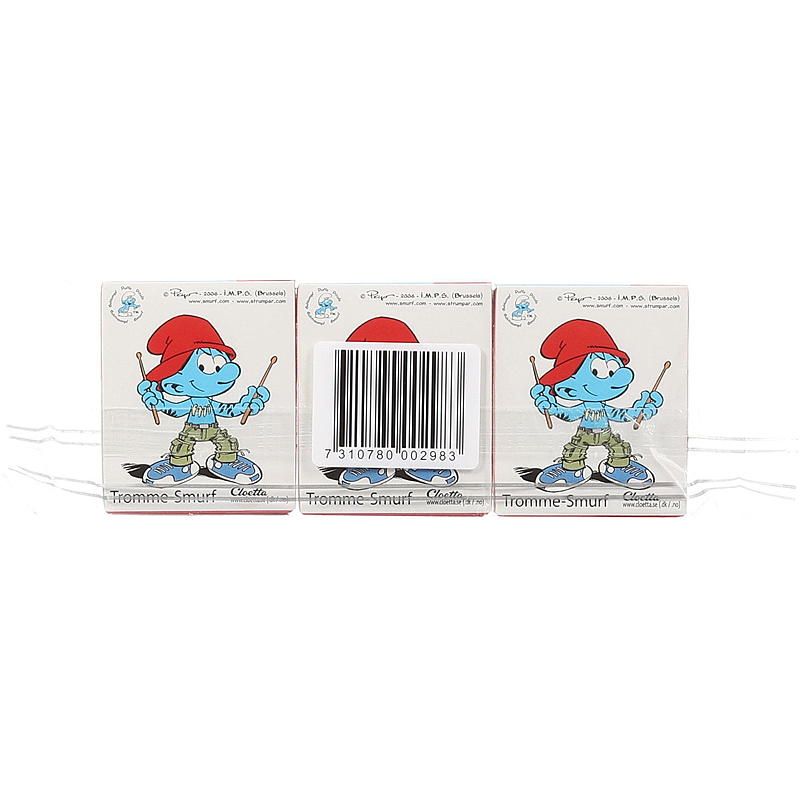 Cloetta Smurf 3-pk