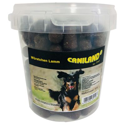 Caniland Würstchen Lamm mit Raucharoma
