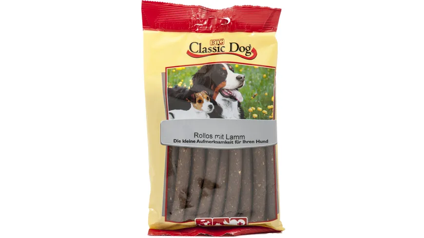 Classic Dog Hundesnack Rollos mit Lamm 20er