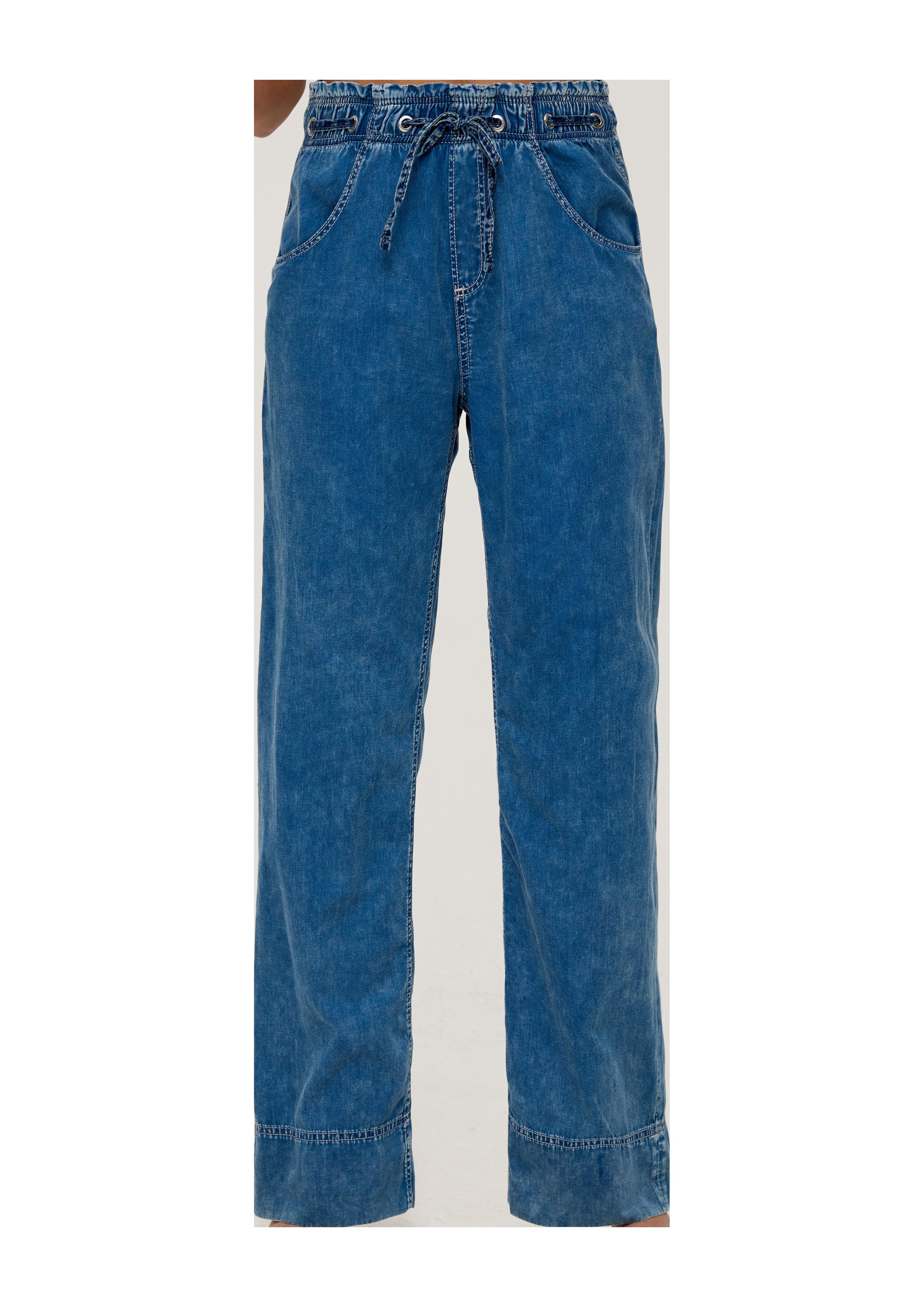 Jeans Catie / Slim Fit / Mid Rise / Wide Leg  2131137-55Y2