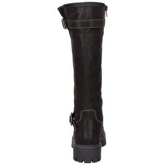 s.Oliver Langschaftstiefel in schwarz