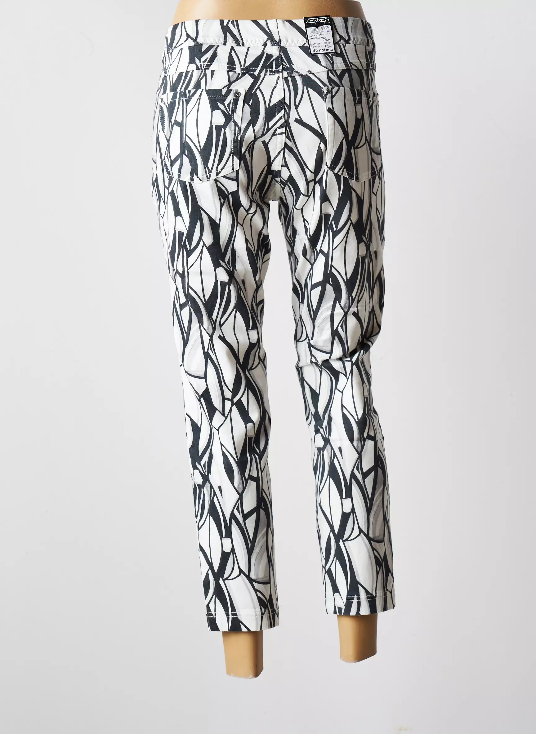 Zerres Jeggins Femme couleur gris