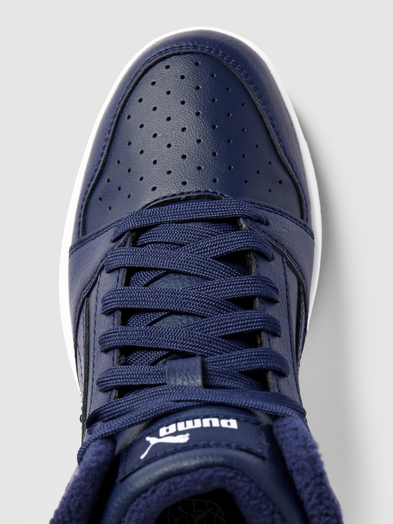 High Top Sneaker mit Label-Details Modell 'Rebound V6 Mid' in marineblau